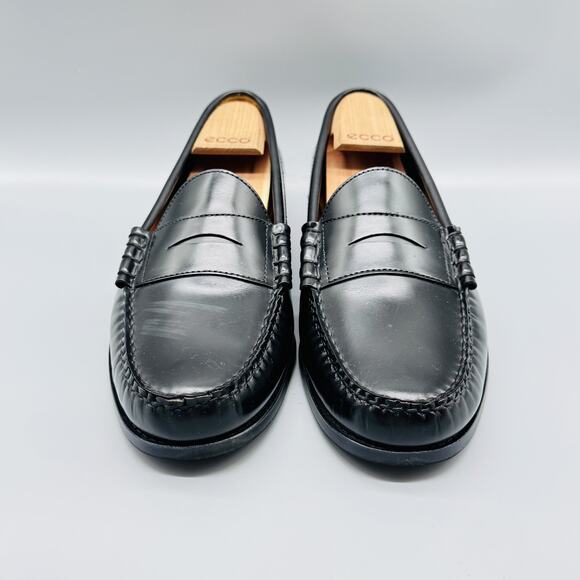 J. Crew Black Leather Loafers - Picture 3 of 11
